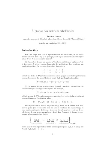 ﻿درباره آرایه های نردبانی [یادداشت های توضیحی]