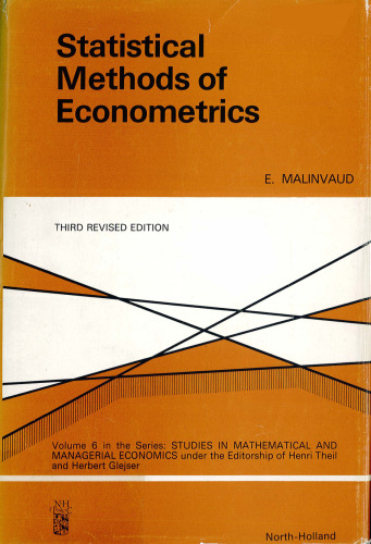 ﻿روشهای آماری اقتصاد سنجی
