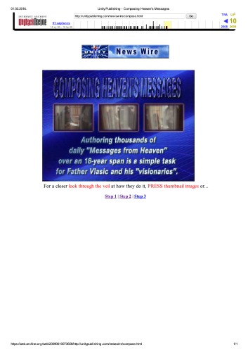 ﻿Medjugorje در حال نوشتن پیام های بهشت