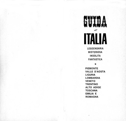 ﻿راهنمای ایتالیا - افسانه ای اسرارآمیز فوق العاده غیر معمول