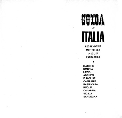 ﻿راهنمای ایتالیا - افسانه ای اسرارآمیز فوق العاده غیر معمول