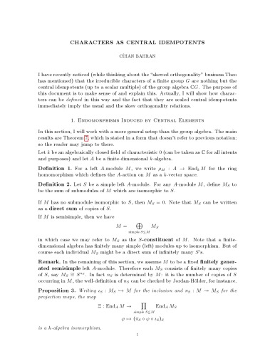 ﻿شخصیت ها به عنوان ناتوان مرکزی [یادداشت های توضیحی]
