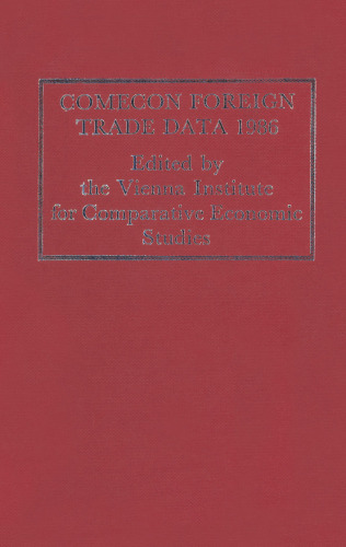 ﻿داده های تجارت خارجی Comecon 1986