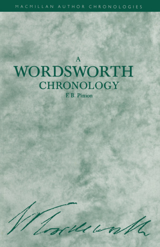 ﻿کرونولوژی وردزورث