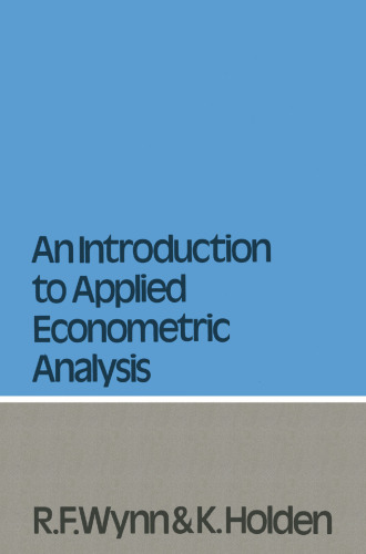 ﻿مقدمه ای بر تحلیل اقتصادی کاربردی