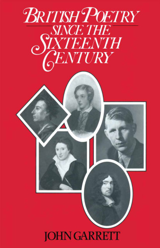 ﻿شعر بریتانیا از قرن شانزدهم: راهنمای دانشجویان