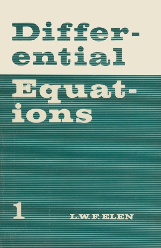 ﻿معادلات دیفرانسیل: قسمت اول