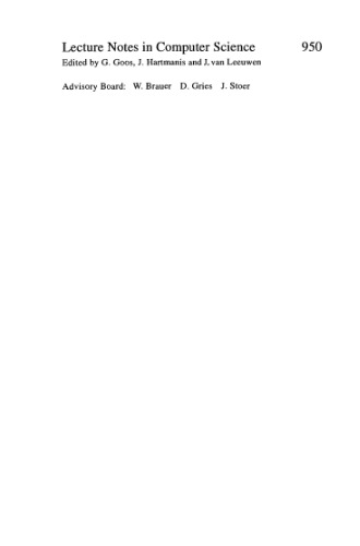 ﻿پیشرفت در رمزنگاری - EUROCRYPT'94: کارگاه آموزشی در مورد تئوری و کاربرد تکنیک های رمزنگاری پروجا، ایتالیا، 9-12 مه، 1994 مجموعه مقالات