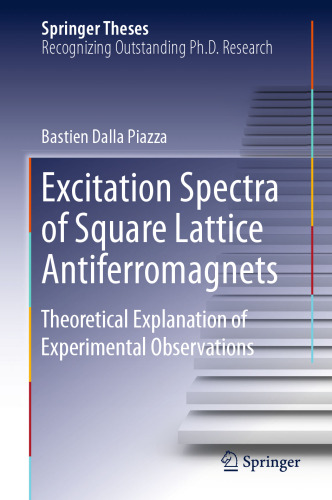 ﻿طیف تحریک ضد فرومغناطیس شبکه مربعی: توضیح نظری مشاهدات تجربی