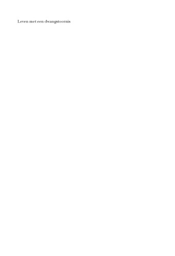 ﻿زندگی با یک اختلال اجباری