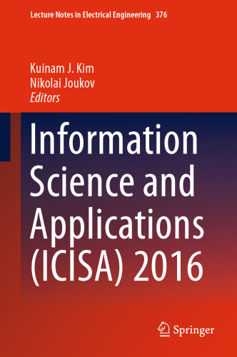 ﻿علم اطلاعات و کاربردها (ICISA) 2016