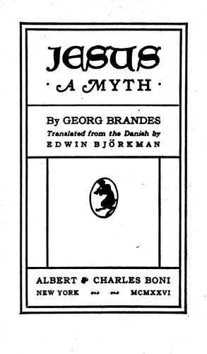 ﻿عیسی، یک افسانه