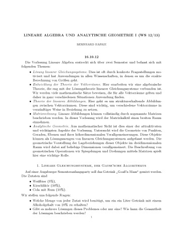 ﻿جبر خطی و هندسه تحلیلی من [سخنرانی ها]