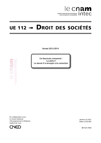 ﻿سری 4 قانون شرکت UE 112