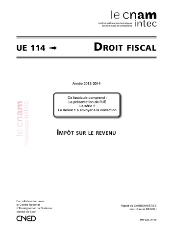 ﻿EU 114 Tax Law Series 1