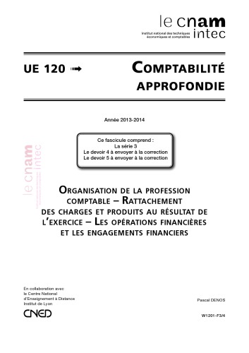 ﻿EU 120 Advanced Accounting 120 Series 3