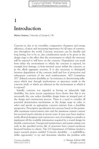 ﻿دوام بتن: راهنمای عملی برای طراحی سازه های بتنی بادوام