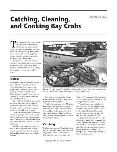 ﻿صید، تمیز کردن و پختن خرچنگ خلیجی