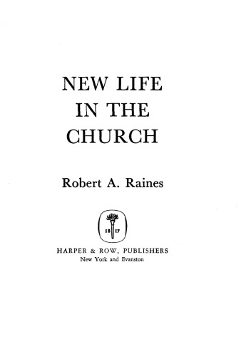 ﻿زندگی جدید در کلیسا