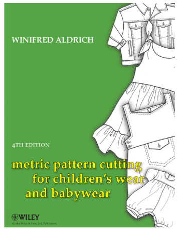 ﻿برش الگوی متریک برای لباس کودکان و لباس نوزاد: از بدو تولد تا 14 سالگی