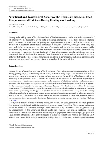 ﻿راهنمای شیمی مواد غذایی