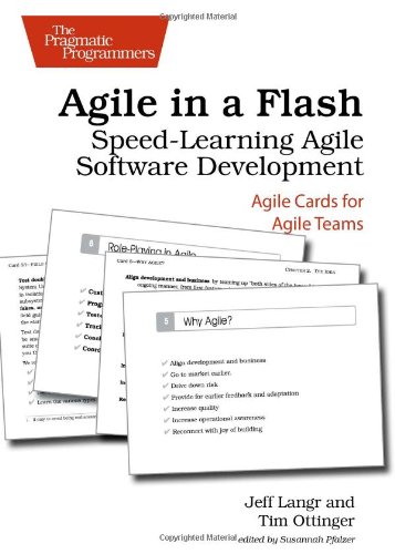 ﻿Agile in a flash: توسعه نرم افزار Agile با یادگیری سریع: کارت های چابک برای تیم های Agile