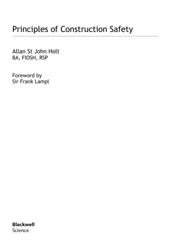 ﻿اصول ایمنی ساخت و ساز