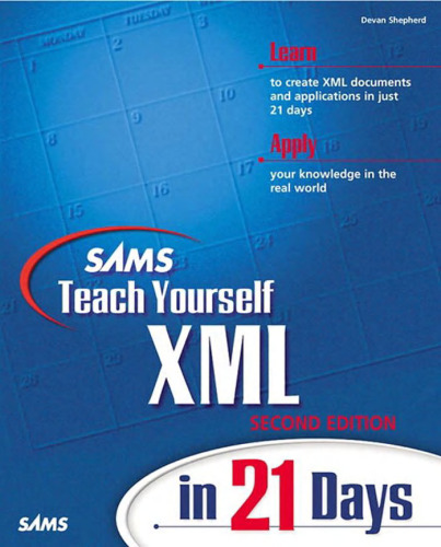 ﻿Sams در 21 روز به خودتان XML آموزش دهید