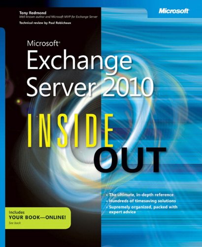 ﻿Microsoft Exchange Server 2010 Inside Out