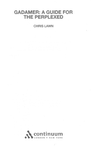 ﻿گادامر: راهنمای افراد سرگشته