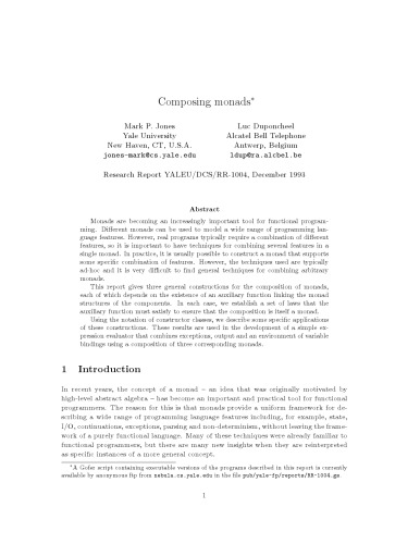 ﻿آهنگسازی مونادها