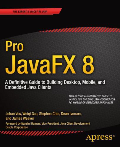 ﻿Pro JavaFX 8