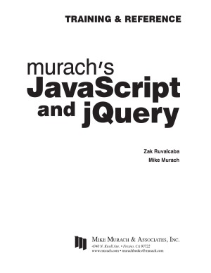 ﻿javascript و jQuery Murach
