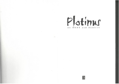 ﻿فلوطین در مورد بدن و زیبایی: جامعه، فلسفه و دین در روم قرن سوم