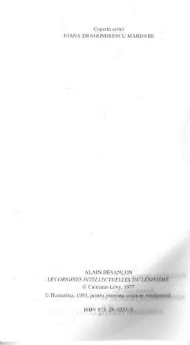 ﻿خاستگاه های فکری لنینیسم