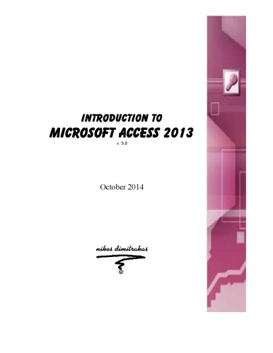 ﻿مقدمه ای بر Microsoft Access 2013 v3.0