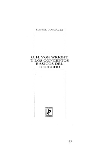 ﻿G. H Von Wright و مفاهیم اساسی حقوق