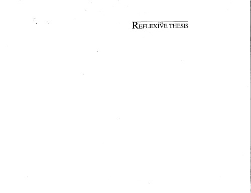 ﻿پایان نامه بازتابی: جامعه شناسی دانش علمی رایتینگ