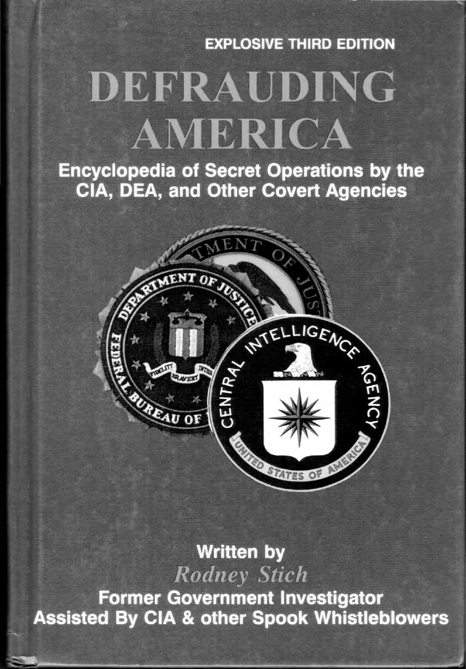 ﻿فریب آمریکا: دایره المعارف عملیات های مخفی توسط سیا، DEA و سایر آژانس های مخفی