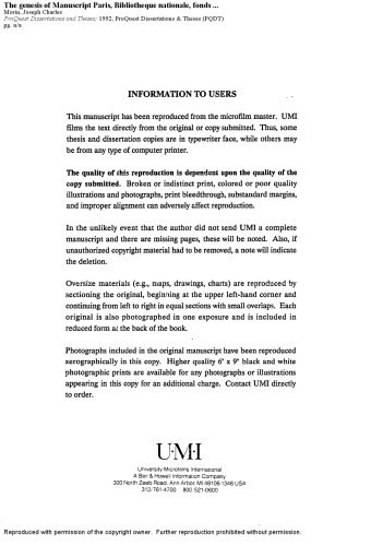 ﻿پیدایش دست‌نوشته پاریس، Bibliothèque Nationale، Fond Français 146، با تأکید ویژه بر رومی دو فاول