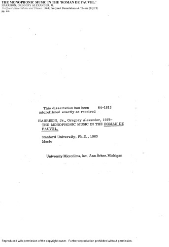 ﻿موسیقی مونوفونیک در روم دو فاوول [PhD diss]