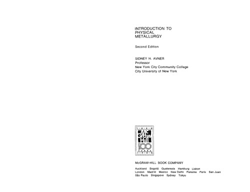 ﻿مقدمه ای بر متالورژی فیزیکی