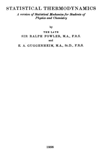 ﻿ترمودینامیک آماری