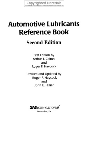 ﻿کتاب مرجع روان کننده های خودرو