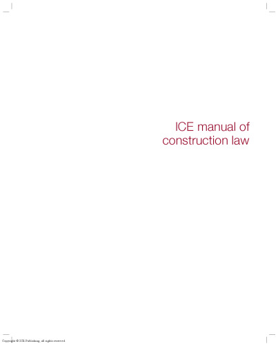 ﻿کتابچه راهنمای قانون ساخت و ساز ICE