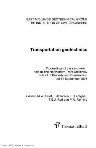 ﻿ژئوتکنیک حمل و نقل