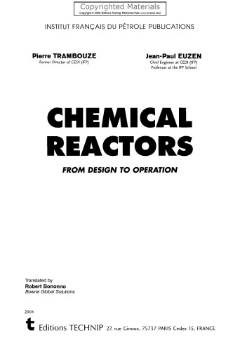 ﻿راکتورهای شیمیایی: از طراحی تا بهره برداری