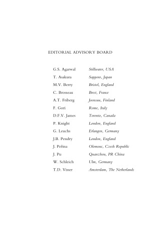 ﻿پیشرفت در اپتیک