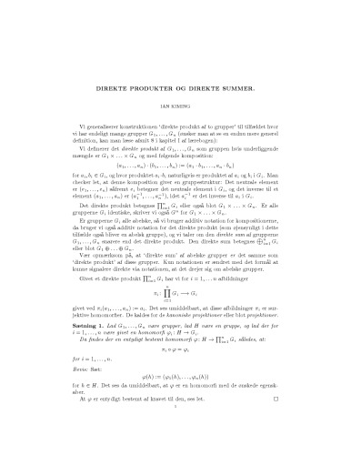 محصولات مستقیم و مبالغ مستقیم