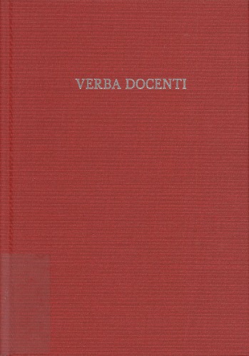 ﻿Verba Docenti: مطالعاتی در زمینه زبان شناسی تاریخی و هند و اروپایی توسط دانشجویان، همکاران و دوستان به Jay H. Jasanoff ارائه شده است.